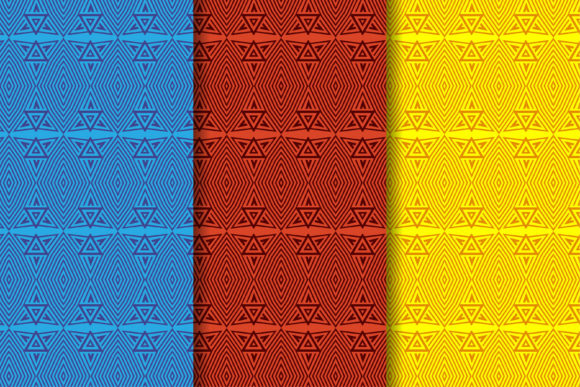 A Bold Triangle Pattern for Graphics and Patterns