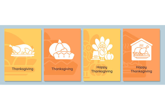 A Cozy Crafting Review of Thanksgiving Celebration Greeting Cards Graphics