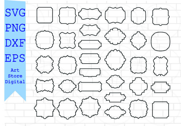 A Crafter's Review of the Label and Frame Outline SVG Bundle