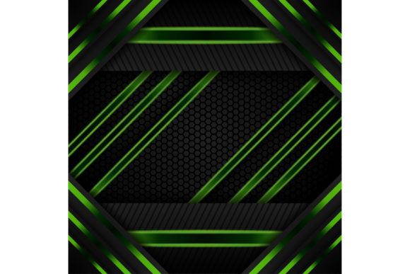 A Geometric Background Asset for Branded Graphics