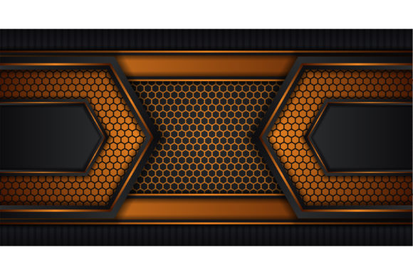 A Graphic Designer's Review of the Gold Grey Hexagon Line Background