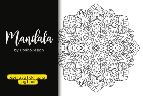 A Practical Review: The Adult Coloring Mandala Design Asset