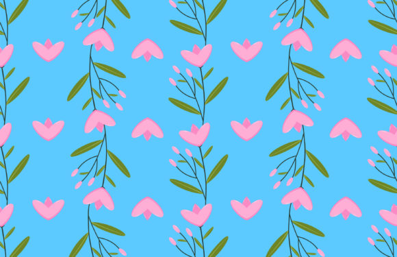 A Professional Review of a Flower Pattern Graphic for Client Work