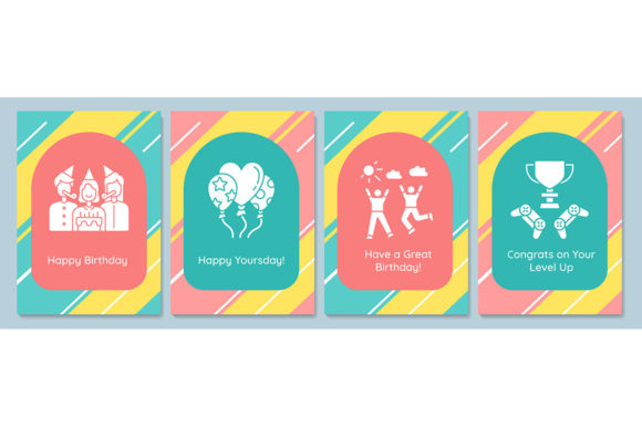 A Review of Birthday Traditions Greeting Cards for Client Work