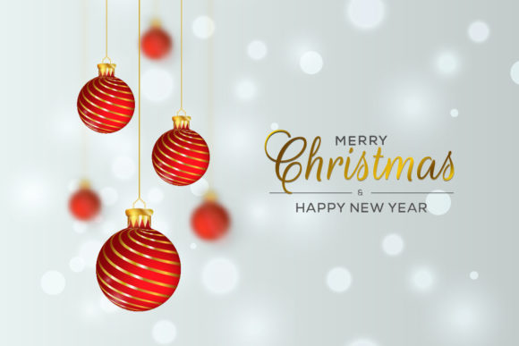 Christmas Ball with Bokeh Vector: A Seasonal Graphic Template Review