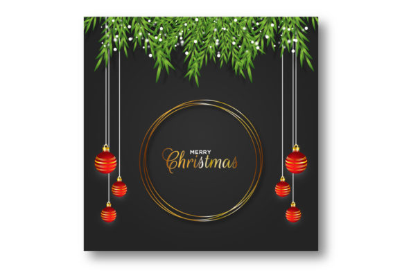 Christmas Frame Vector: A Graphic Asset for Premium Seasonal Branding
