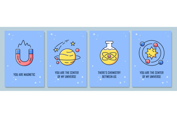How a Romantic Greeting Card Graphics Set Elevates Client Projects
