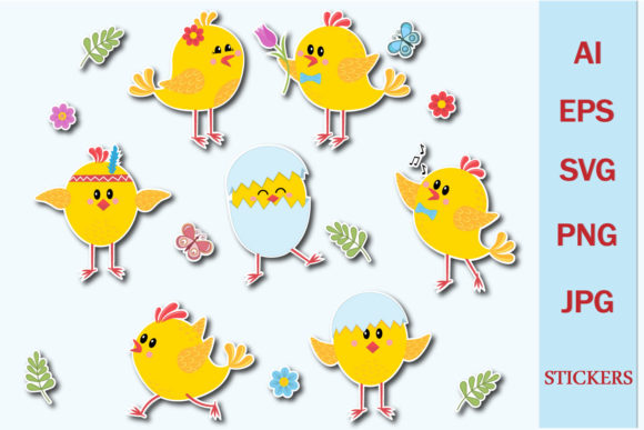 Reviewing Cute Chicken Graphics for Crafts & Marketing