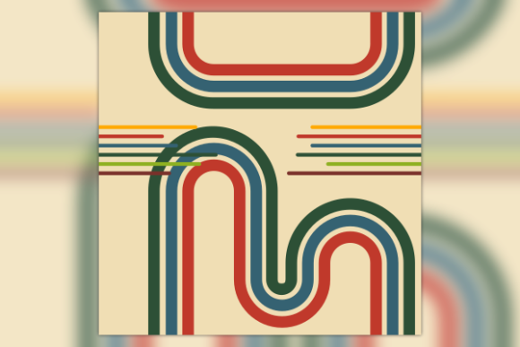 Why This Retro Curved Lines Graphics Pattern Excited Me